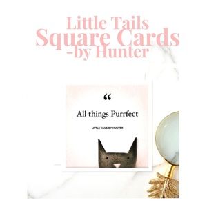 Little Tails Square Cards by Hunter